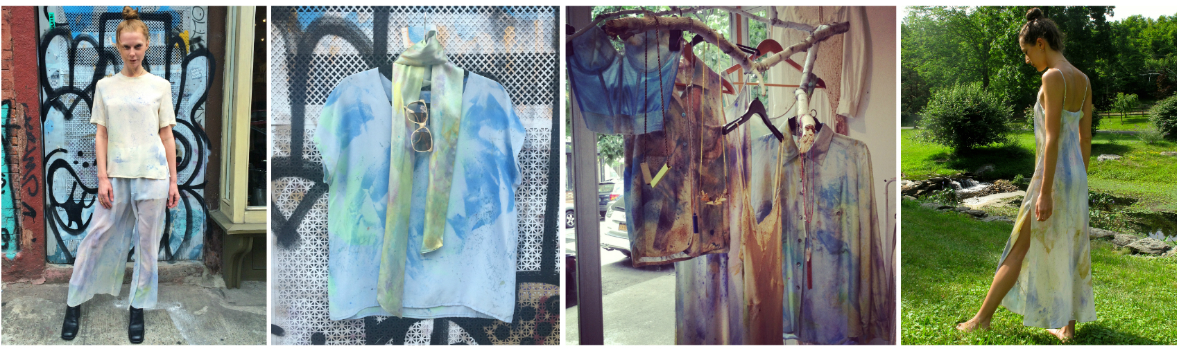 Hand Dyed Vintage Pieces